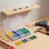 Durable Construction Screws Assortment Kit Plastic Material Self Tapping Screw  Brick Surfaces