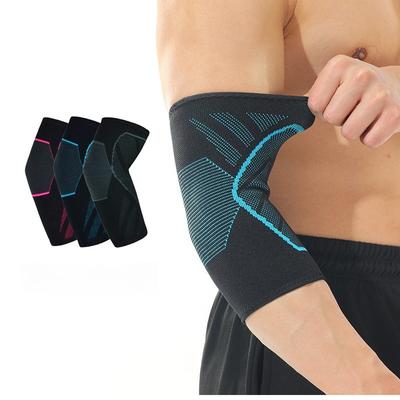 New Strength Training Fitness Stabilizing Elbow Pads High Elastic Breathable Badminton Volleyball Arm Guards