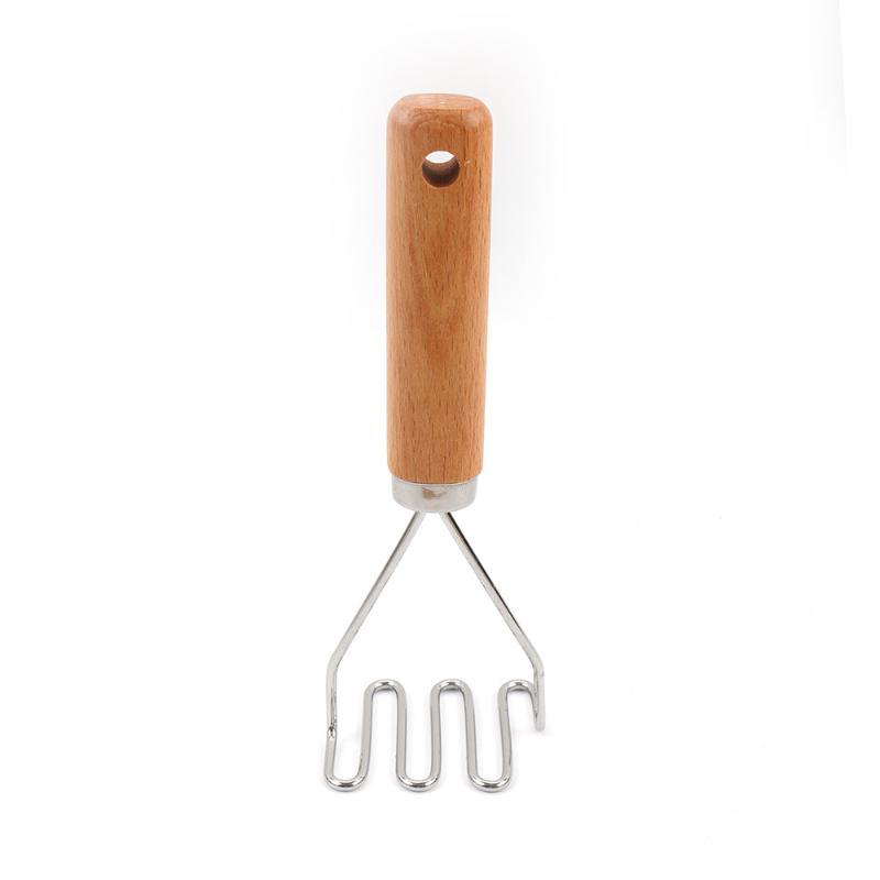 Edelstahl Schlammpresse Kartoffelstampfer Multifunktionaler Babybrei Saftpresse für Hausgemachte Säuglings Obst Gemüse Stampfen Kochen