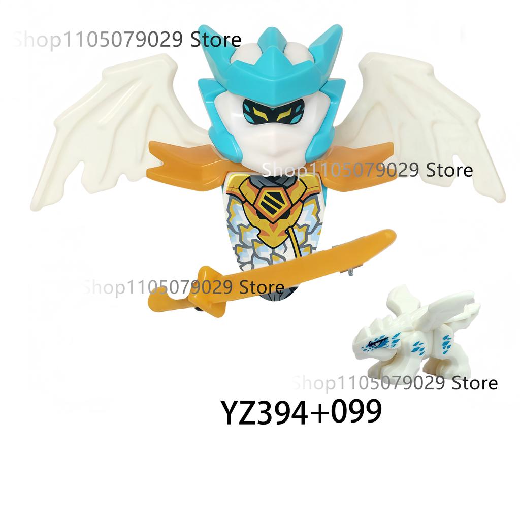 NEW Dragons Mini Anime Cartoon Toy Ninja Accessories Figures Building Blocks Birthday Gift Figurines Bricks
