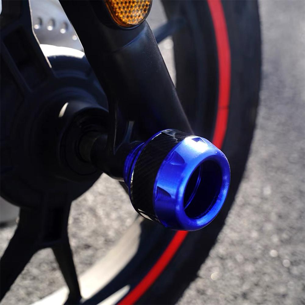Universal 2Pcs Aluminum Alloy Motorcycles Falling Protector Explosion-proof Frame Slider Front Fork Cups Sliders Falling Crash