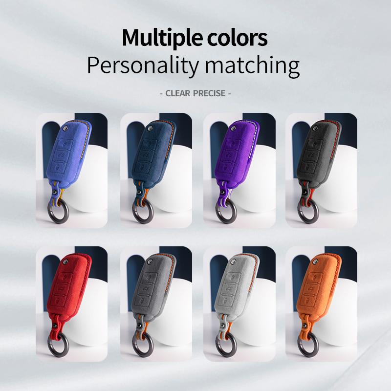 Interior Mouldings For VW Volkswagen MK4 Bora Golf 4 5 6 Jetta Passat Polo Touran Skoda Octavia Car Key Case Cover Shell Keychai