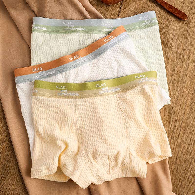 1/4pcs Youth Male Cotton Boxers Men's Briefs Men's Boxers Comfortable