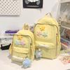 School bag new school bag primary school girls high school students college students simple nylon popular girl heart less feeling backpack