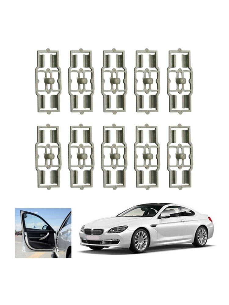 Weatherstrips Clips Suitable For R46 Door Seal Clip Front Rear 51717006757 Engine Hood Mounting Plastic Fastening Gasket