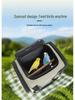 Portable Bird Backpack: Breathable, Water-Repellent, Scratch & Bite-Resistant with Metal Mesh for Parrots, Cockatiels, and Monks