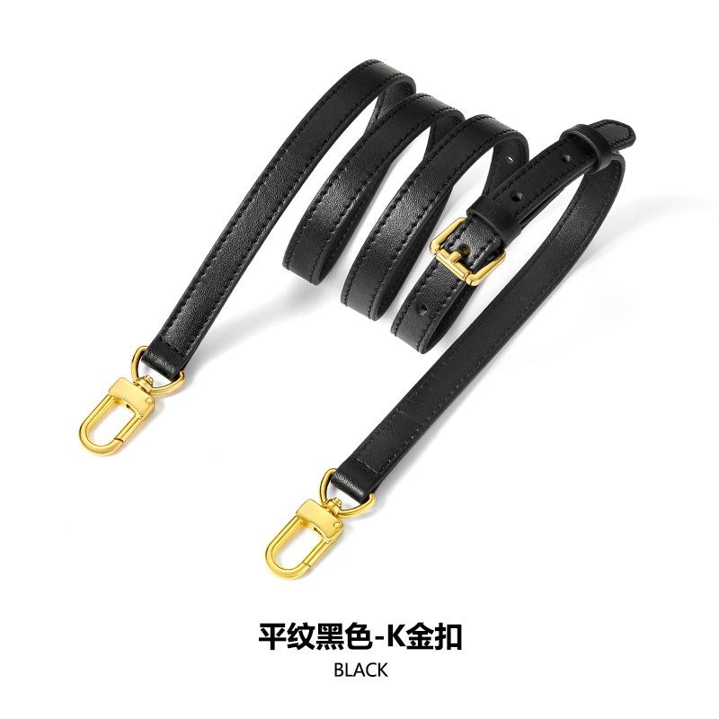 New Plain‑Textured Leather Wide Bag Strap Adjustable Replacement Shoulder Crossbody Belt Detachable Single Purchase Handbag Accessory