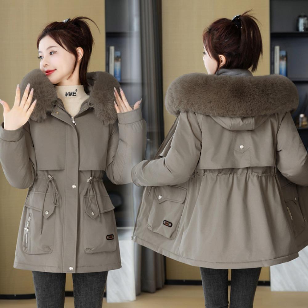 

New down padded jacket women s short Korean version loose large size padded jacket trendy M 90-55 kg серый