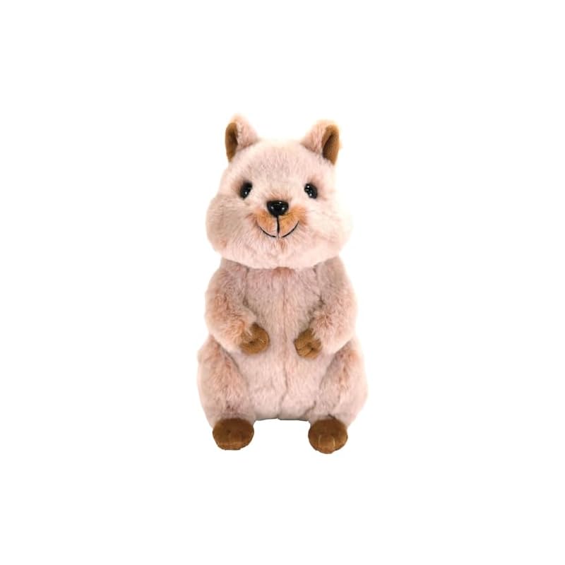 SunLemon Fluffies Średnia Kwoka BR 12 x 22 x 23.5cm Pluszowe Zwierzątko Słodka Zoo Kwoka Walabia P-1433