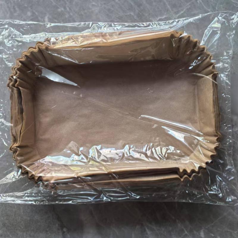 Exkluzivní obdélníkový silikonový pečicí papír pro horkovzdušné fritézy: Absorbující olej, Odolný proti oleji a Vhodný do trouby