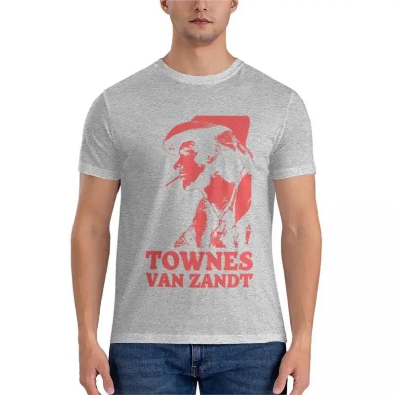 Townes Van Zandt Tshirt Art Classic Tshirt O Neck Tshirt Unisexs White T Shirts Tshirts Male Top Tees Summer