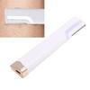 Women Facial Exfoliation Hair Removal Tool 3 Speed Settings USB Rechargble Face Hair Trimmer with LED Light 4 Refill Hds