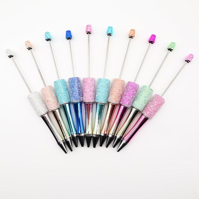 DIY Stjernehimmel Sukkerdiamant Perlepenn Håndlaget Sukkerdiamant Reklamekampanje Perlebelagte Kulepenner Skrivesaker