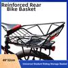 Easy To Install Student Riding Storage Basket Bicycle Basket  Electric Bicycles Accessories