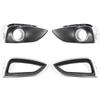 Fog Light Cover & Protector for 09-16 Hyundai IX35 Front Bumper Grille