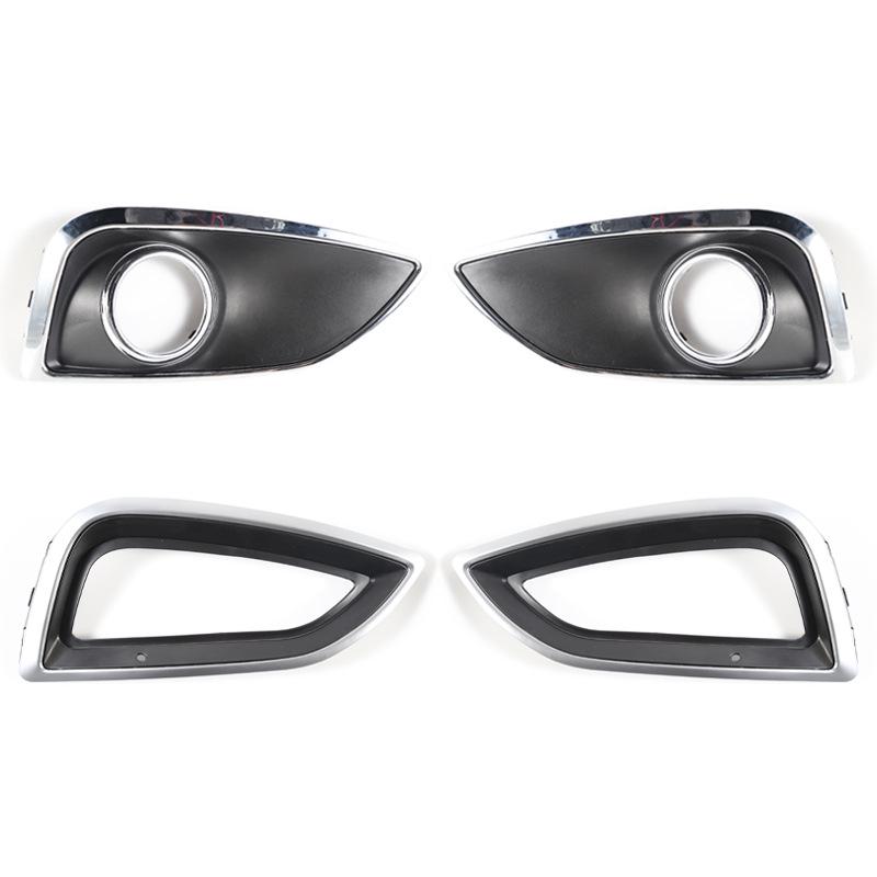 Fog Light Cover & Protector for 09-16 Hyundai IX35 Front Bumper Grille