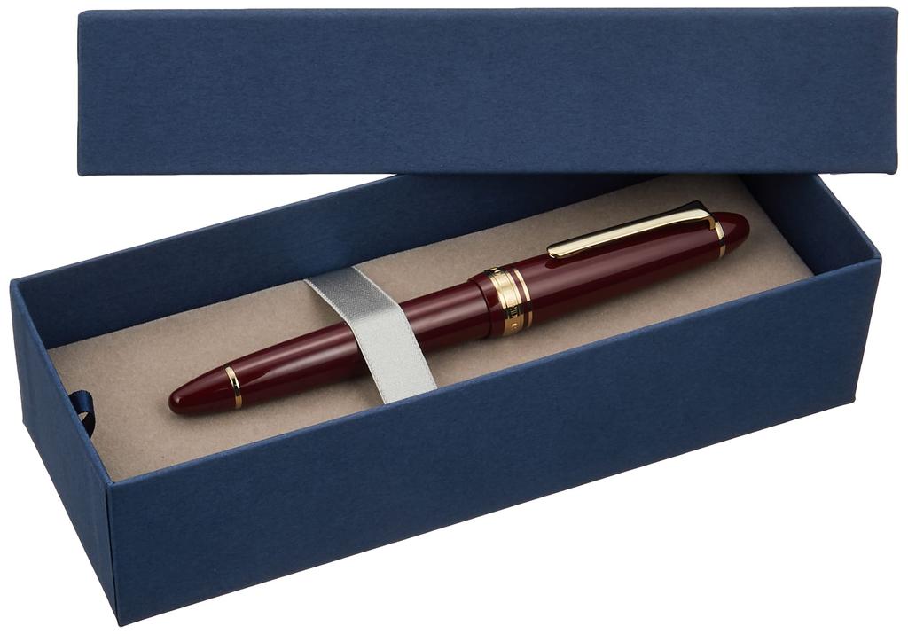 Sailor Fountain Pen Profit Casual Gold Trim Red Medium Point 11-0570-430