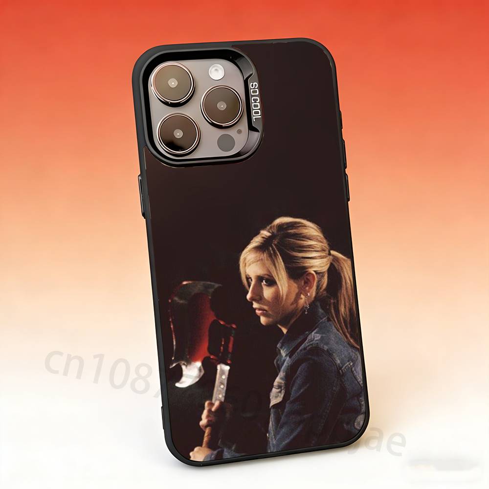 

B-Buffy the Vampire Slayer Phone Case For iPhone 17,16,15,14,13,12,11,Pro,Max,Plus,Mini, Matte Shockproof Case iPhone15PROMAX