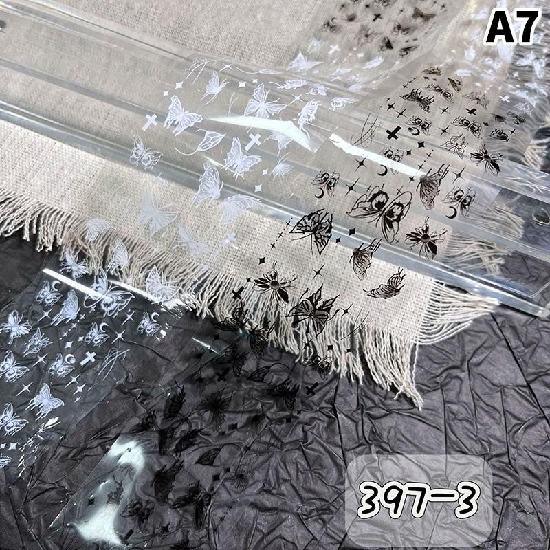 Vlinder Bloem Strik Nagellak Transfer Folie Papier 50cm voor Doe-het-zelf Manicure Thuisgebruik Decoraties