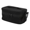 Insulated Lunch Bag Built In Insulation Layer Outdoor Picnic Bag Picnic Tote Bag for Camping Traveling Black