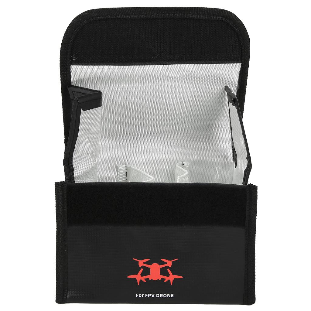 Torba Bezpieczna na Baterie Ognioodporna i Odporna na Wybuchy Torba Ochronna na Baterie Lipo do Drona DJI FPV(3 baterie