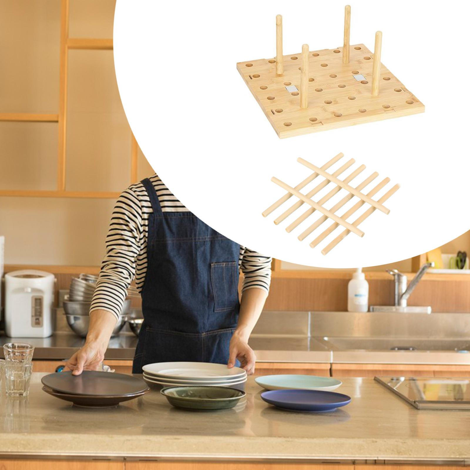 

Держатель для тарелок Сушилка для посуды Элегантный Компактный Органайзер Универсальный для кухонной утвари Кухня