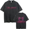 Washed Vintage Lngshot Cartoon Graphic T Shirt SHOT CALLERS Album 2026 Tshirts Men Women Kpop Fashion Trend Tshirt Streetwear