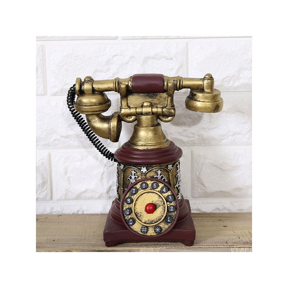 Amerikanisches Retro-Kamera-Telefon-Modell Kreative Harz-Möbelladen-Dekoration und Geldkasse Sparschwein