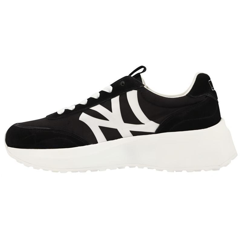 

MLB Chunky Jogger New York Yankees Slip Resistant Abrasion Resistant Low top Chunky Sneakers Unisex Black White Sneakers 32SHX1111-50L 37.5