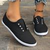 Fashion 2025 NEW Women's Casual Flat Bottom Plus Size One Step Outdoor Soft and Comfortable Single Shoes Women's Shoes