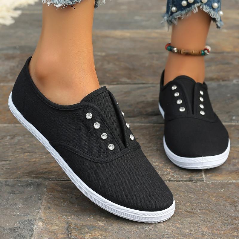 Fashion 2025 NEW Women's Casual Flat Bottom Plus Size One Step Outdoor Soft and Comfortable Single Shoes Women's Shoes
