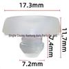 Hyundai Kia Brake Pedal Stopper & Light Switch Buffer Rubber Pad 3287636000