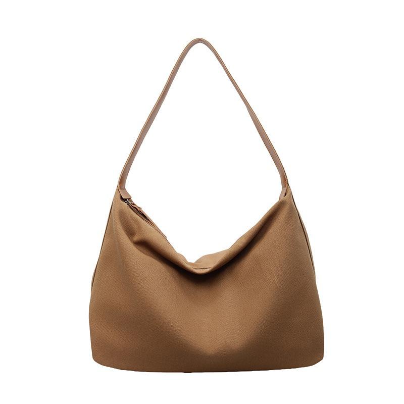 Tote bag new fashion canvas bag women's large capacity leisure work shoulder messenger bag handbag