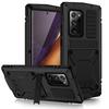 Per Samsung Galaxy S25 S24 S23 S22 S21 S20 Plus Note 20 Ultra Custodia Supporto Armatura Completa 360° in Metallo e Alluminio Copertura Antiurto