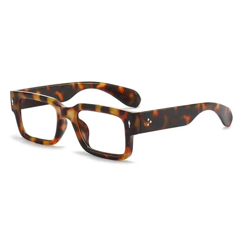 Trending Square Anti Blue Light Glasses Mens Computer Reading Optical Prescription Eyewear Hyperopia Finished Frame