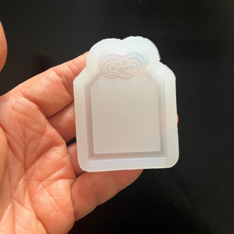 Quicksand Keychain Resin Molds Bear Rabbit Shaker Silicone Mold Unique Jewelry Making DIY Keychain Necklace Pendant Mold