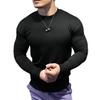 Herren Hoodie mit hohem Stretchanteil, schmaler Passform und schnelltrocknenden Eigenschaften - Atmungsaktives Herbst Winter Fitness Oberteil mit langen Ärmeln