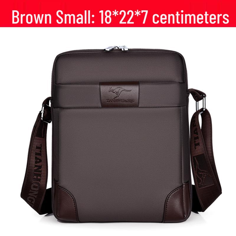 Men's Single Shoulder Crossbody Canvas Bag, New 2025 Oxford Commuting Backpack, Compact Personal Portable Bag