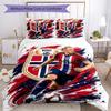 Haaland Duvet Cover Set Design For Dormitory Machine Washable Perfect Gift For Friends Family