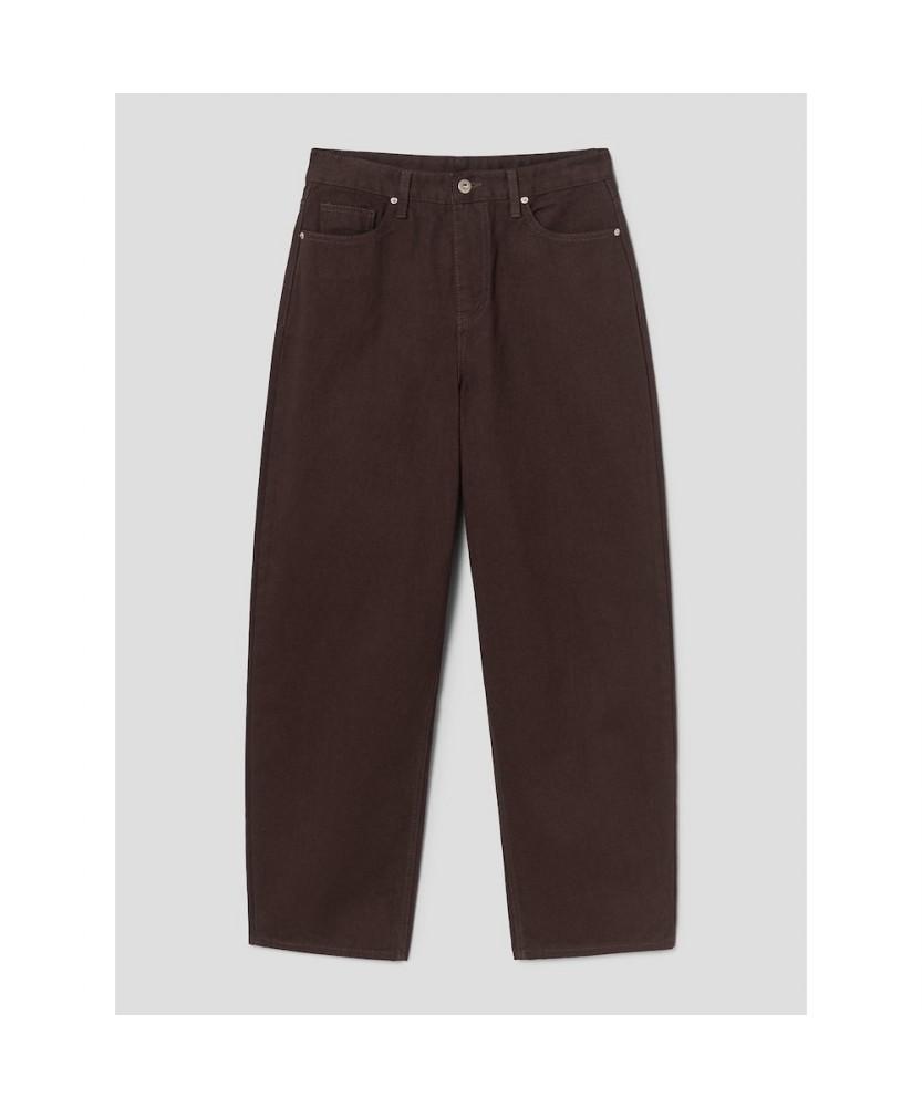 8SECONDS Semi Barrel Fit Denim Brown