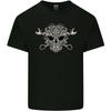 Mechanic Engine Skull Unisexs Light Cotton TShirt