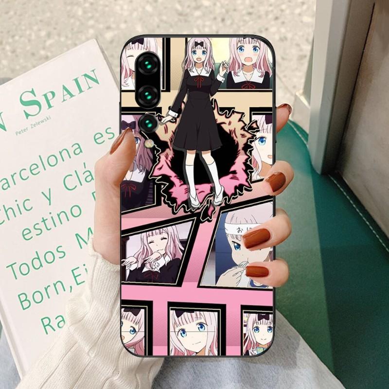 

Чехол для телефона Fujiwara Chika Girls для Huawei P50 P40 P30 Pro Lite P Smart 2021 2019 Magic 3 мягкий черный чехол для телефона Huawei Magic 3 Pro