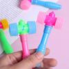 10 Stück Kinder BB Hammer Quietschhammer Spielzeug Plastik Klopfhammer Bunter Pädagogischer Hammer