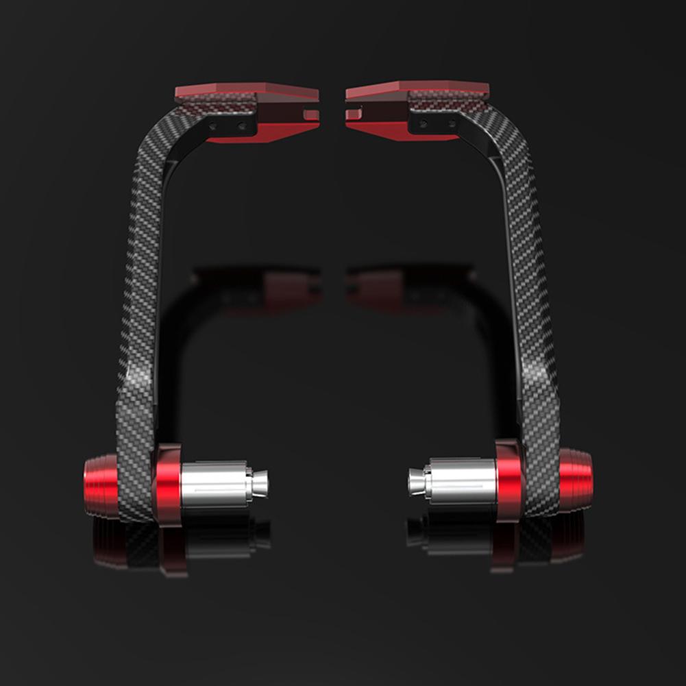 

Пара алюминиевых мотоциклетных защитных щитков для рук, защита от падений мотоцикла, универсальная для Husqvarna Duke Motocross Hand Guard Motorcycle красный