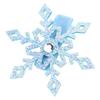Snowflake Hair Clip Christmas Barrette Sweet Christmas Flat Clip Hairpin Christmas Elegant Hair Clip for Bunches