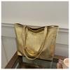Crocodile Print Faux Leather Tote Bag for Women Large Capacity Shoulder Handbag