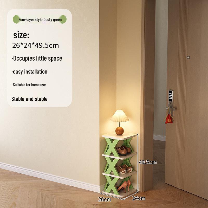 Multi-Layer Detachable Shoe Rack for Entryway and Storage Solutions