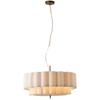 Japanese Wabi Sabi Fabric Ceiling Chandeliers Living Bedroom Decor Lustre Pendant Lights Indoor Lighting Hanging Lamps Fixtures