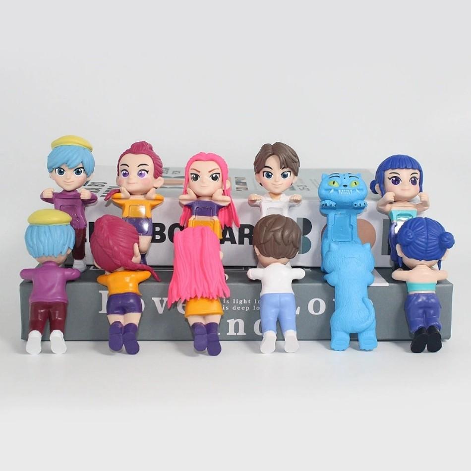 selling Kpop Demon Hunters Blind Box Series Anime Figures Ornaments Dolls Fans Children Birthday Gift Random Blind Box