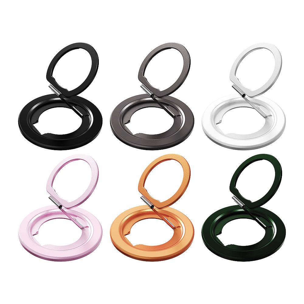 Triple-Rotating Magnetic Phone Ring Holder & Stand